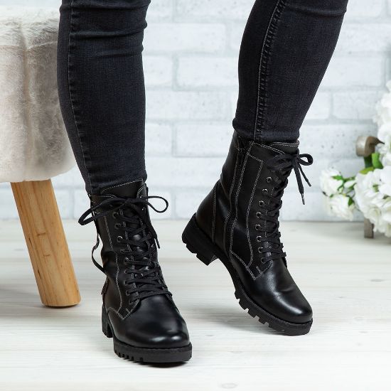 Imagine Ghete damă piele naturală 790 Negru