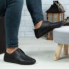 Imagine Pantofi casual bărbați piele naturală 650 P Negru