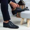 Imagine Pantofi eleganți bărbați piele naturală O23 Blue