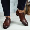 Imagine Pantofi eleganți bărbați din piele naturală O24 Maro