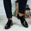 Imagine Pantofi eleganți bărbați din piele naturală O25 Negru Lac