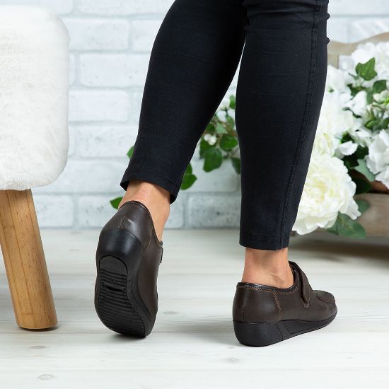 Imagine Pantofi damă piele naturală 140 Maro