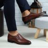 Imagine Pantofi eleganți bărbați din piele naturală 300 Maro