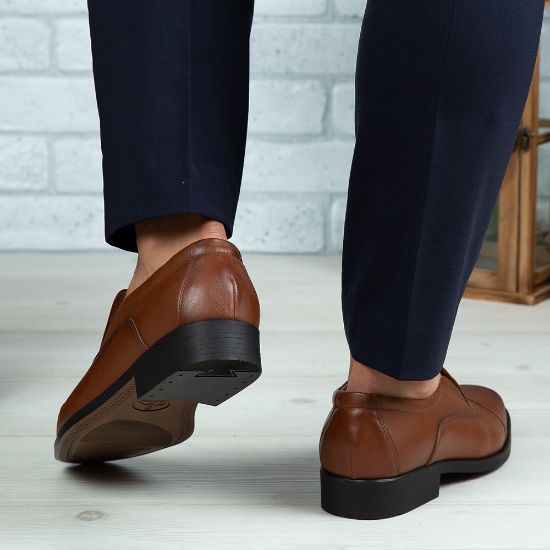 Imagine Pantofi eleganți bărbați din piele naturală 301 Maro