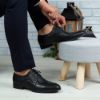 Imagine Pantofi eleganți bărbați din piele naturală 399 Negru