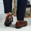 Imagine Pantofi eleganți bărbați din piele naturală 399 Maro