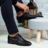 Imagine Pantofi eleganți bărbați din piele naturală 396 Negru