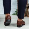 Imagine Pantofi eleganți bărbați din piele naturală 396 Maro