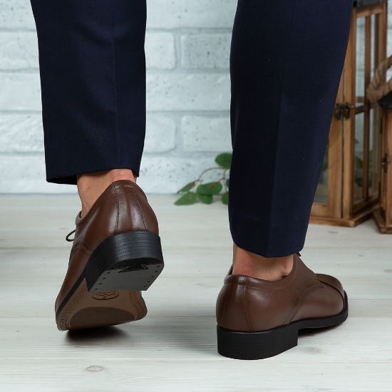 Imagine Pantofi eleganți bărbați din piele naturală 309  Maro