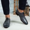 Imagine Pantofi eleganți bărbați din piele naturală 394 Gri