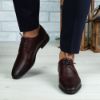 Imagine Pantofi eleganți bărbați din piele naturală 391 Vișiniu