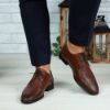 Imagine Pantofi eleganți bărbați din piele naturală 391 Maro
