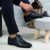Imagine Pantofi eleganți bărbați din piele naturală 390 Blue