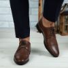 Imagine Pantofi eleganți bărbați din piele naturală 330 Maro