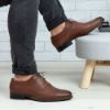 Imagine Pantofi casual bărbați piele naturală C65 Maro
