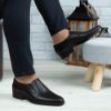 Imagine Pantofi eleganți bărbați din piele naturală 300 Negru