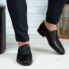 Imagine Pantofi eleganți bărbați din piele naturală 300 Negru