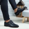 Imagine Pantofi eleganți bărbați din piele naturală 366 Blue