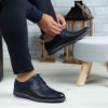 Imagine Pantofi casual bărbați piele naturală 380 Blue