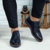 Imagine Pantofi casual bărbați piele naturală 380 Blue