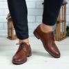 Imagine Pantofi casual bărbați din piele naturală 380 Maro