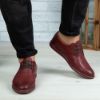Imagine Pantofi casual bărbați piele naturală 422 Vișiniu