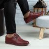 Imagine Pantofi casual bărbați piele naturală 422 Vișiniu