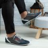 Imagine Pantofi sport bărbați piele naturală 430 Blue