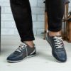 Imagine Pantofi sport bărbați piele naturală 430 Blue
