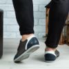Imagine Pantofi sport bărbați piele naturală 430 Blue