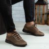 Imagine Pantofi sport bărbați piele naturală 447 Bej