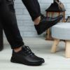 Imagine Pantofi sport bărbați piele naturală 447 Negru Box
