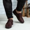 Imagine Pantofi casual bărbați piele naturală 540 Vișiniu
