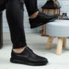 Imagine Pantofi casual bărbați piele naturală 558 P Negru