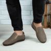 Imagine Mocasini bărbați piele naturală 600 Bej INCHIS
