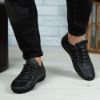 Imagine Pantofi casual bărbați piele naturală 670 Negru