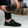 Imagine Pantofi casual bărbați piele naturală 680 Negru