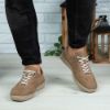 Imagine Pantofi casual barbati piele naturala 693 Bej - Alb