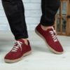 Imagine Pantofi casual bărbați piele naturală 693 Vișiniu