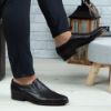 Imagine Pantofi eleganți bărbați din piele naturală 301 Negru