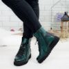 Imagine Ghete damă piele naturală 707-30 Verde