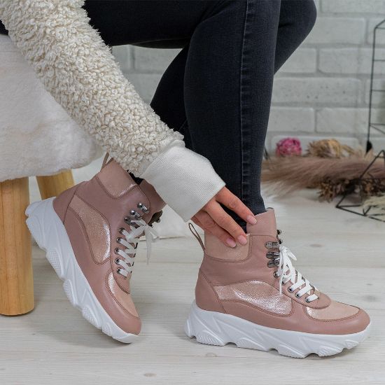 Imagine Ghete damă piele naturală 777 Nude TA