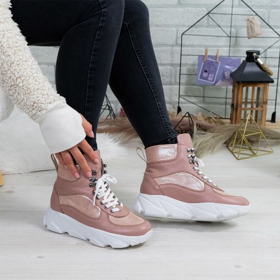 Imagine Ghete damă piele naturală 777 Nude TA