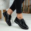 Imagine Pantofi damă piele naturală 132-1 NEGRU