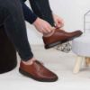Imagine Pantofi casual bărbați piele naturală 558 g maro