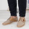 Imagine Pantofi casual bărbați piele naturală 690 perforat Bej