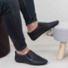 Imagine Pantofi casual bărbați piele naturală 600 Negru NN