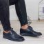 Imagine Pantofi casual bărbați piele naturală 421 Blue