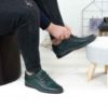 Imagine Pantofi sport bărbați piele naturală 433M verde