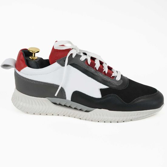 Imagine Pantofi sport bărbați piele naturală 467 multicolor